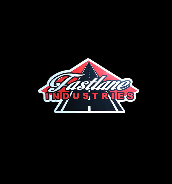 FASTLANE INDUSTRIES LOGO STICKER